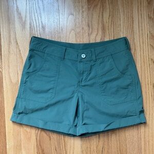 The North Face Women's Olive Cargo Hiking Shorts